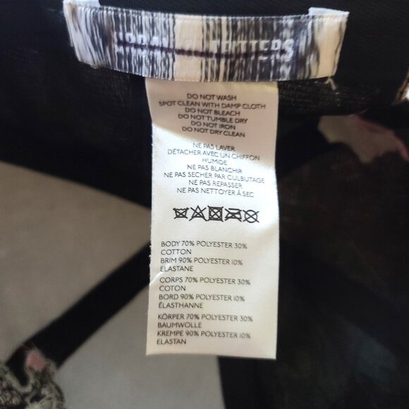 Urban Outfitters Womens Bambi Jacquard Mix Baseball Cap Hat Multicolor OS NWOT - Picture 6 of 8